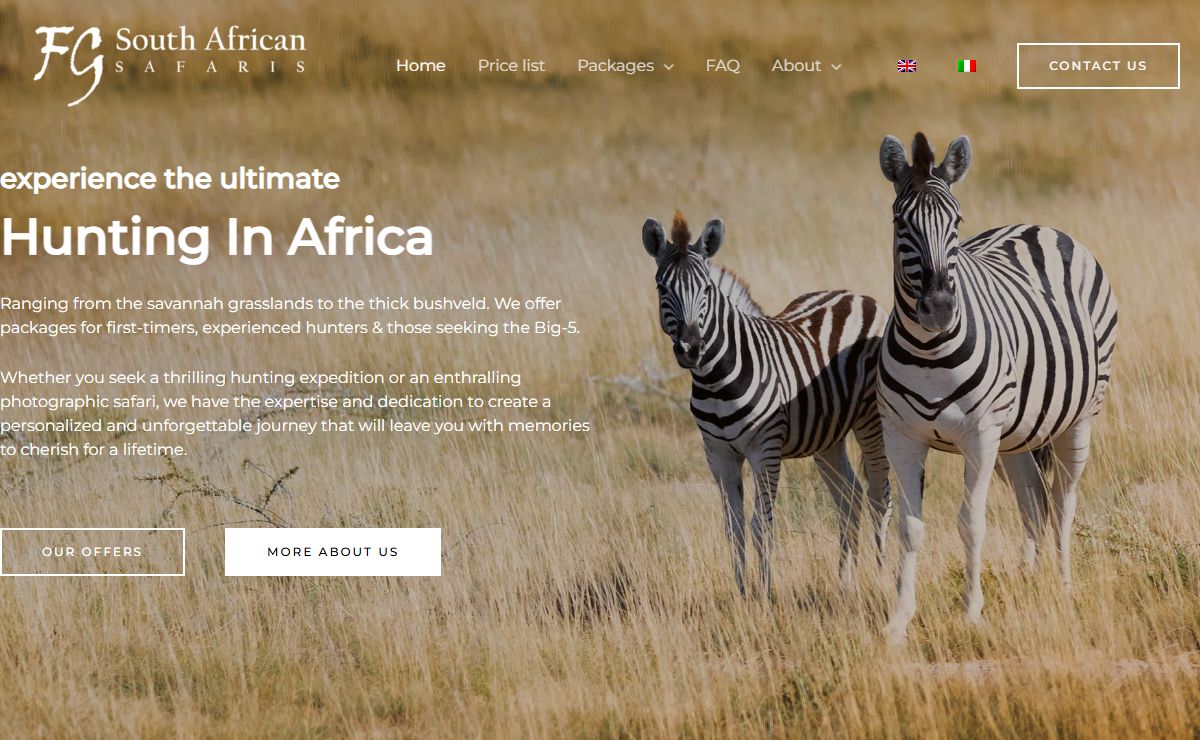 Mountain – Hunting Safaris, Fishing & Photographic Tours