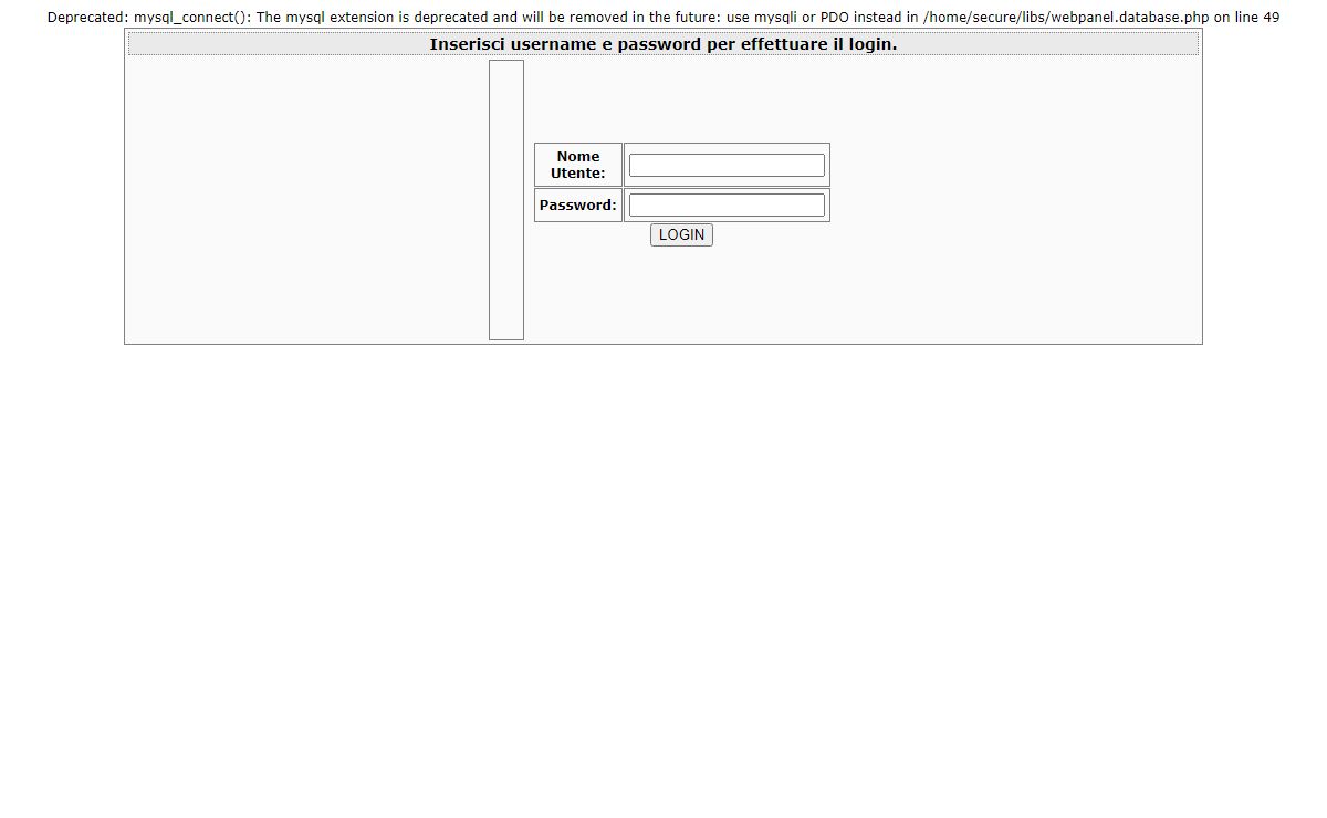 Pagina Generica EPP Client