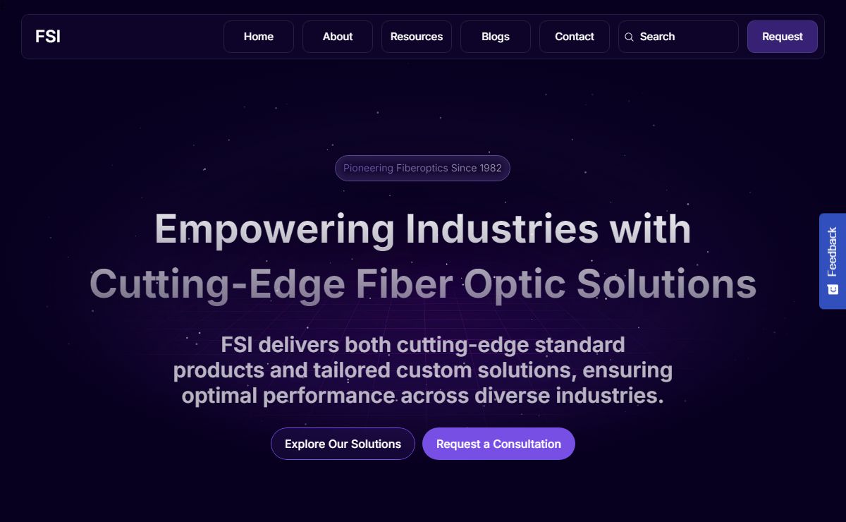 Fiber Optic Systems Inc. (FSI) | Fiber Optic Solutions Since 1982