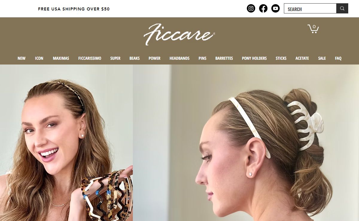 Ficcare Home | Luxury Hair Accessories | United States