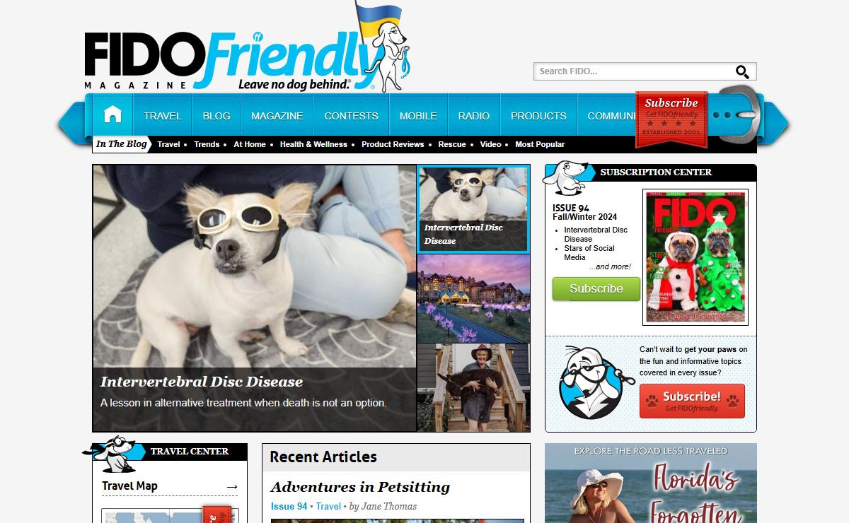 Fido Friendly Magazine | FIDO Friendly