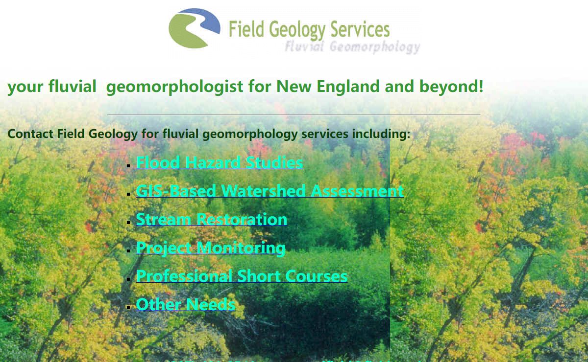 Fluvial Geomorphologist - New England