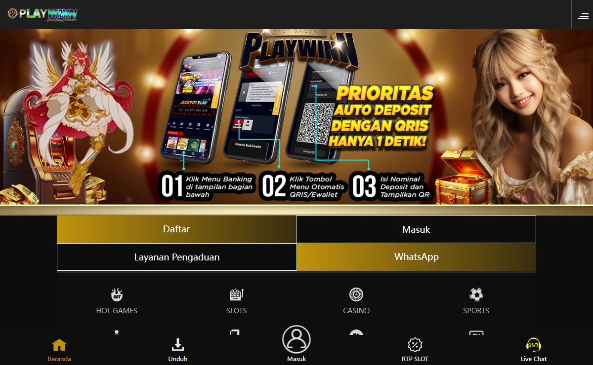 PLAYWINN: 5 Daftar Situs Slot Online Gacor resmi indonesia