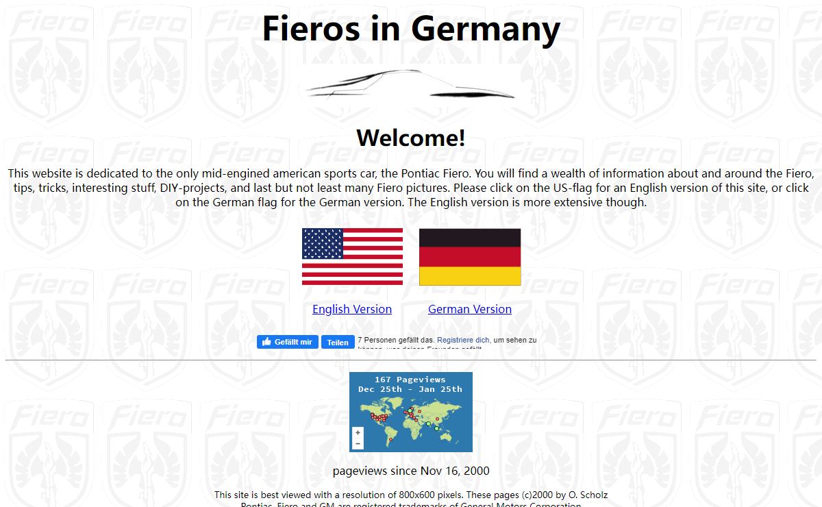 Fieros in Deutschland