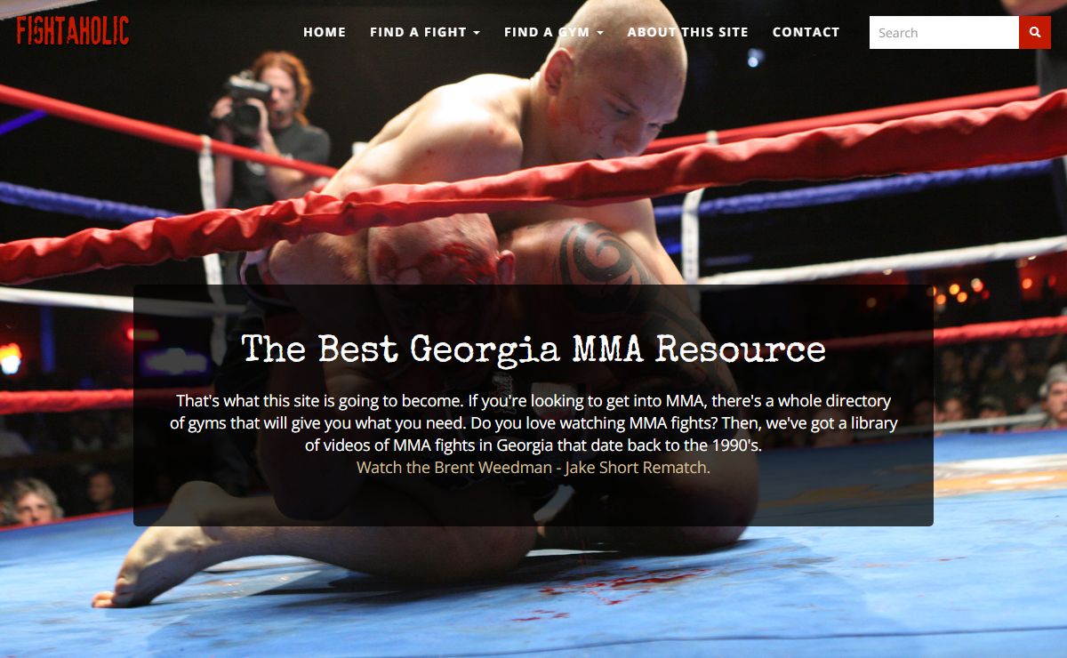 Biggest Georgia MMA Resource • Fightaholic