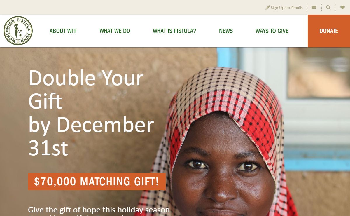 Worldwide Fistula Fund | Non-profit organization dedicated to providing life-saving obstetric fistula surgery for women in sub-Saharan Africa and other developing areas | Home
