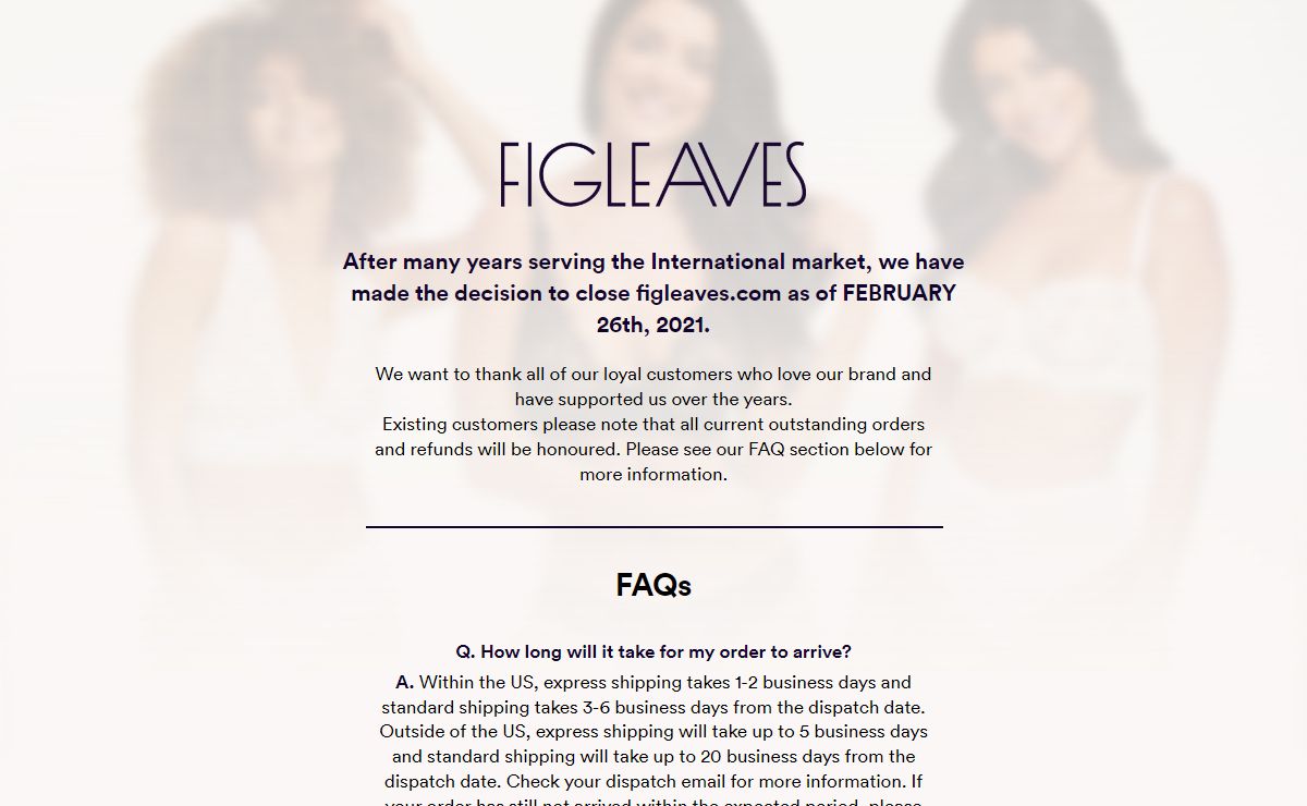 Figleaves Closing
