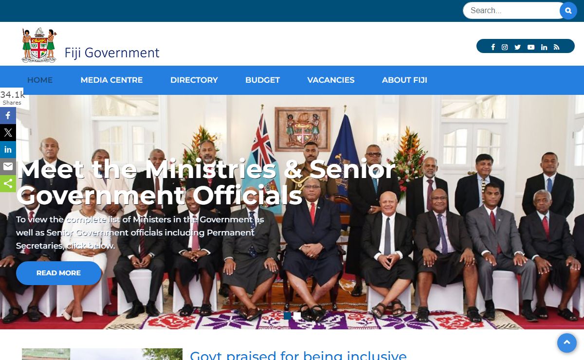 Fiji Government - Home