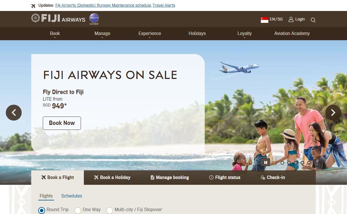 Welcome to our home - Flights to Fiji | Fiji Airways | Fiji Airways