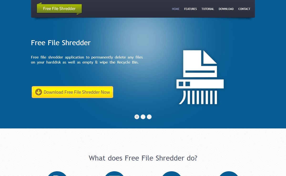 Free File Shredder - Free File Shredderer Software to Permanently Delete Any Files on the Harddisk and Empty the Recycle Bin.