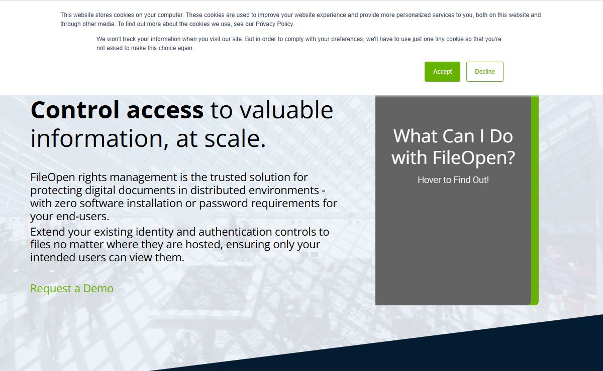 Digital Rights Management | Document Security | FileOpen DRM Software