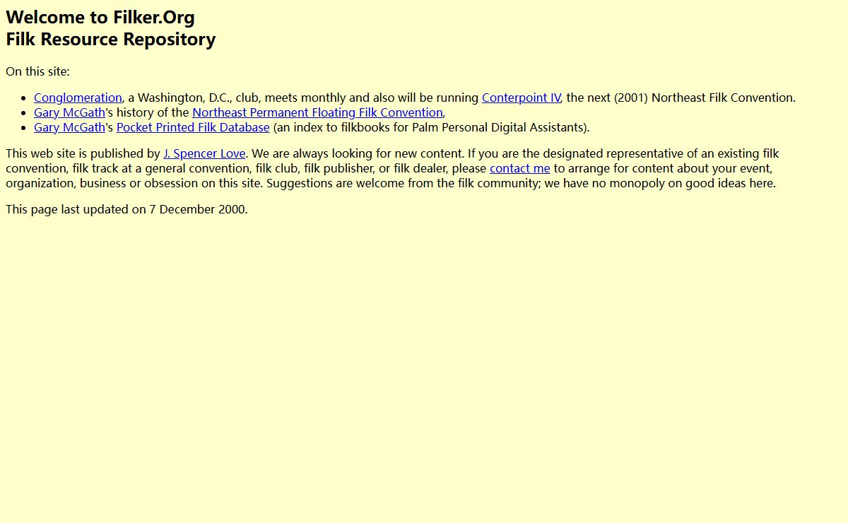 Filker.Org Site Directory