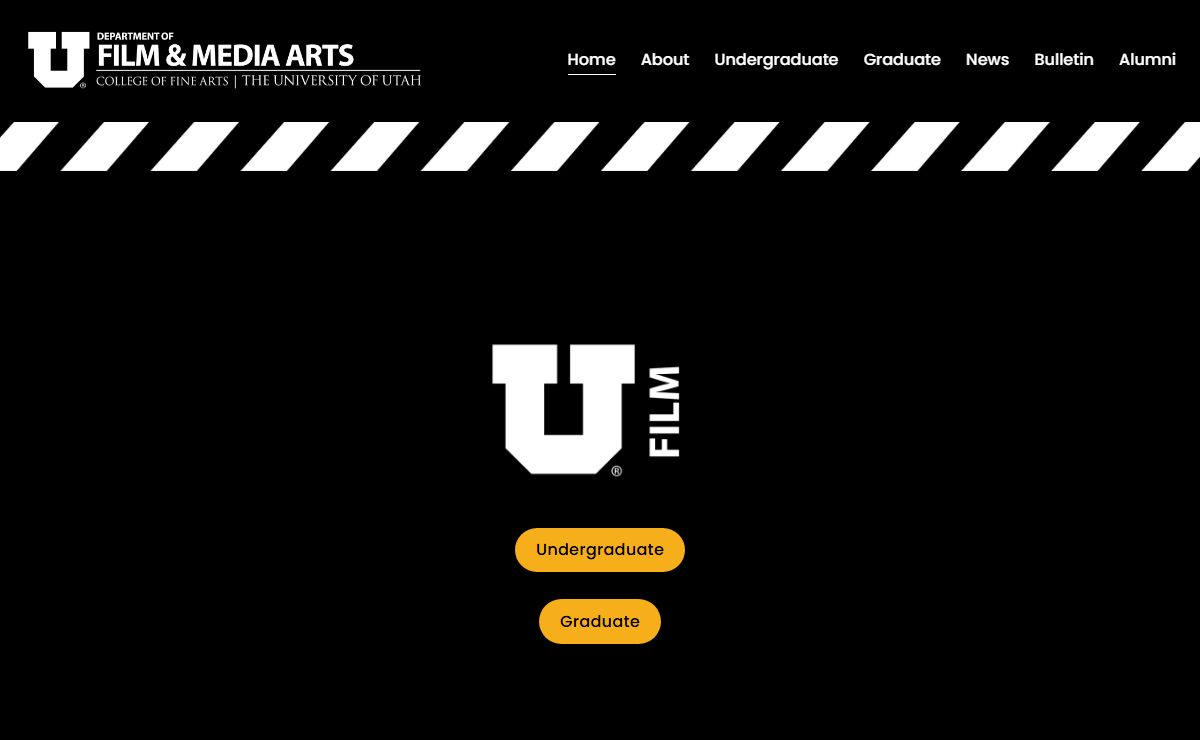 University of Utah Department of Film & Media Arts