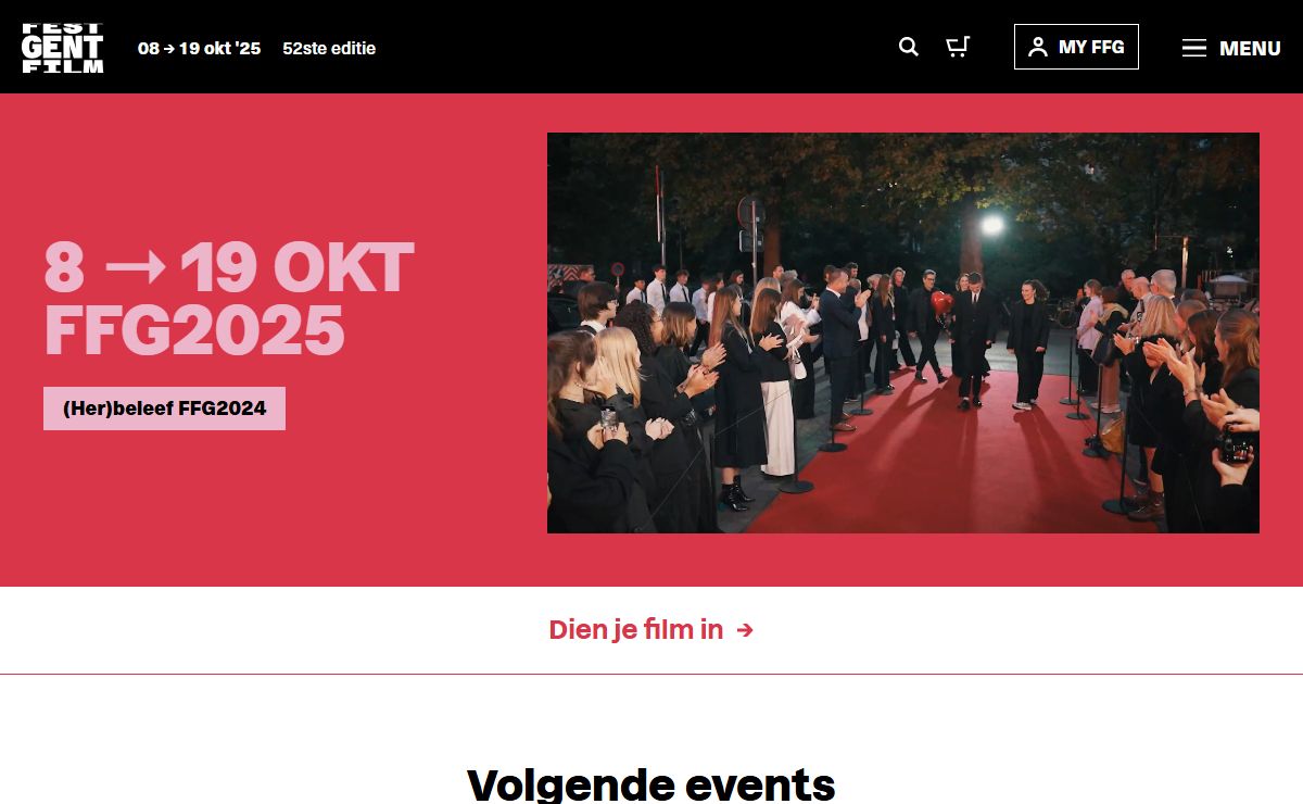 Homepage | Film Fest Gent