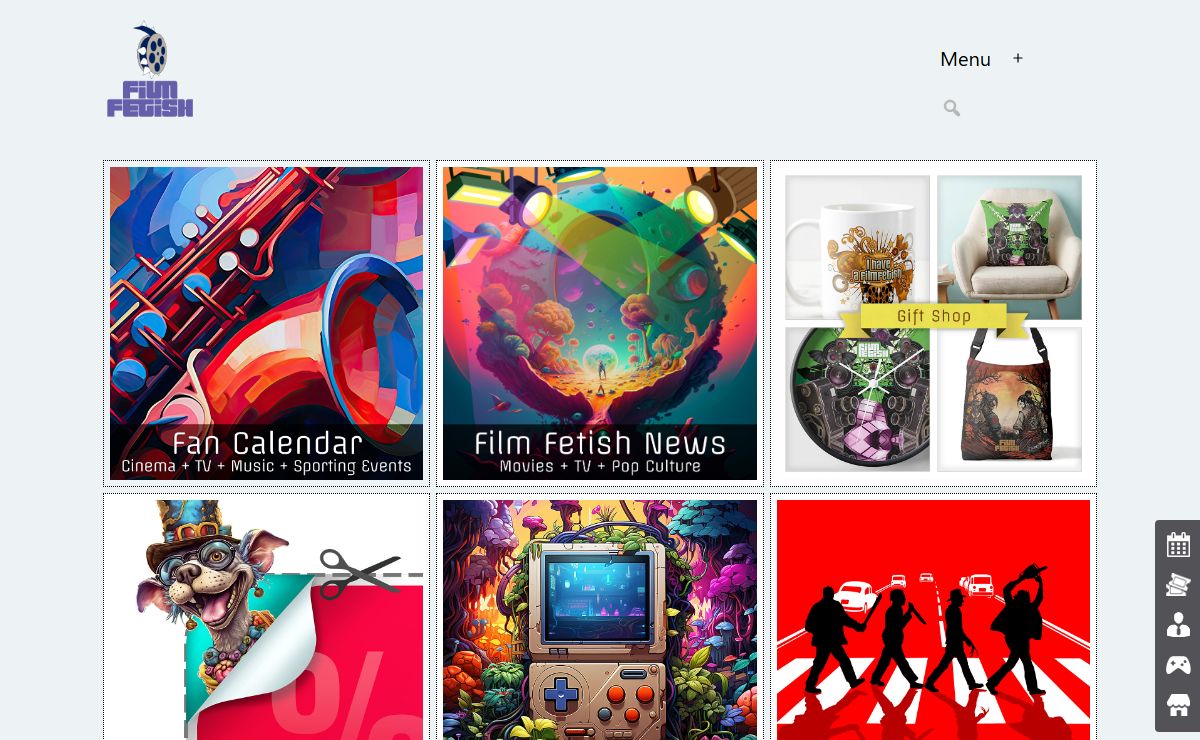 Welcome to the Film Fetish web platform. Our experiences include Fan Calendar, Con Coupons, Crush Collectibles Shop, Film Fetish Flea Market and Pop Culture Quotes. | Film Fetish + FAN Calendar + Crush Collectibles Shop | Movies, TV, Music, Gaming, Sports and Events