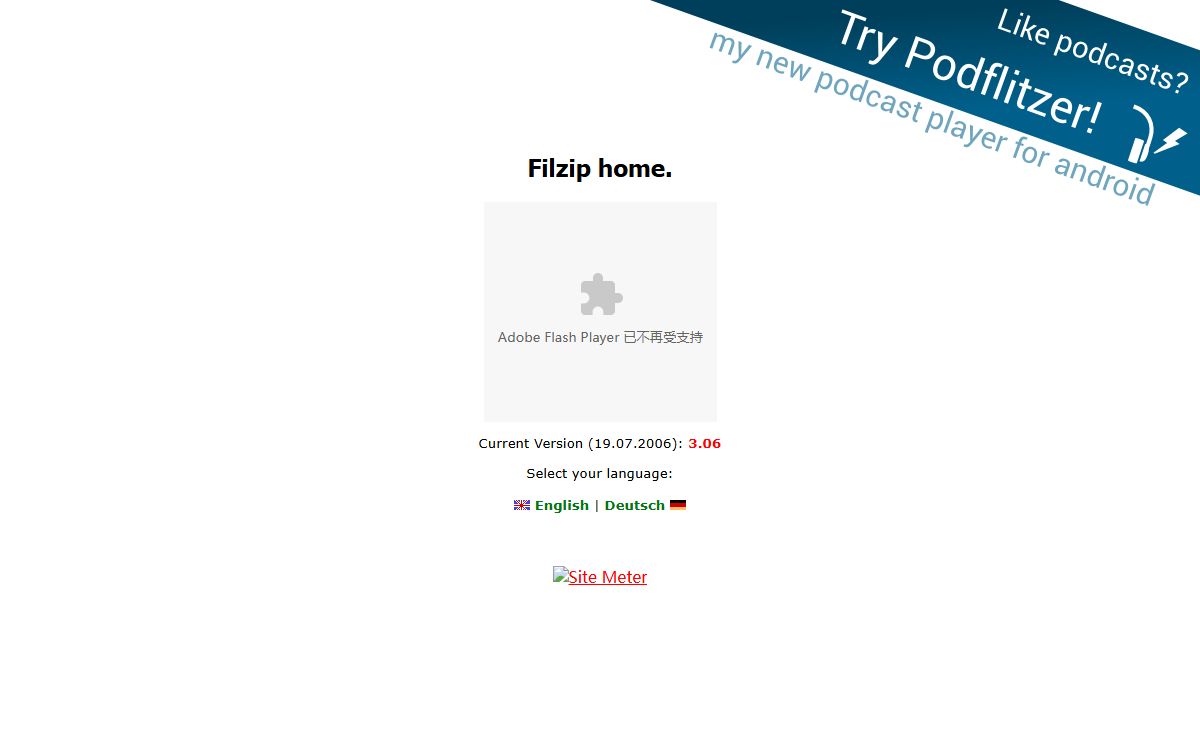 Filzip home. Try a great, free zip program.
