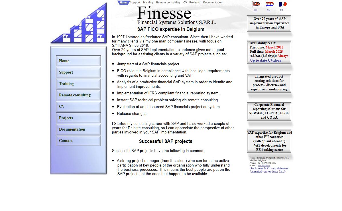 fin-s.be - SAP FICO consulting