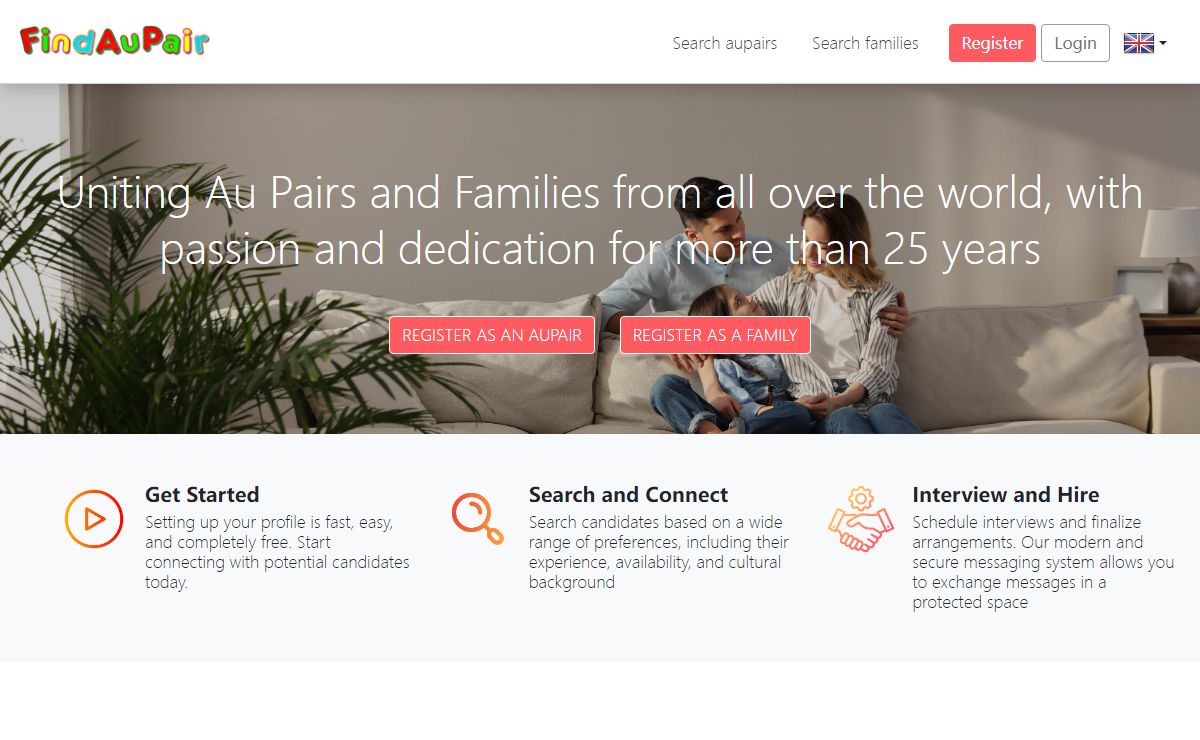 Find Au Pair | Find your Au pair or host family here