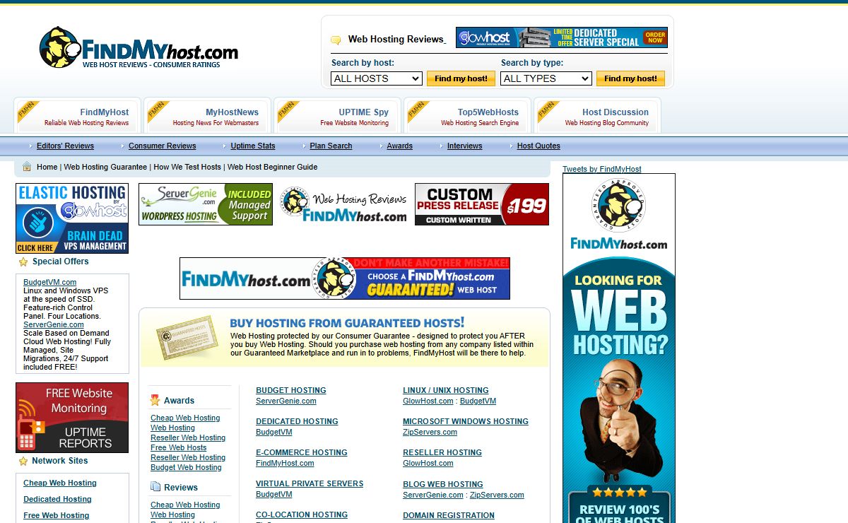 WEB HOSTING : Compare Prices, Consumer Reviews, Uptime Statistics. Guides, Cheap Web Hosting To Virtual Private Servers