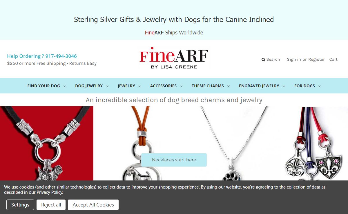 Jewelry with Dogs, Dog Charm Bracelets, Dog Necklaces