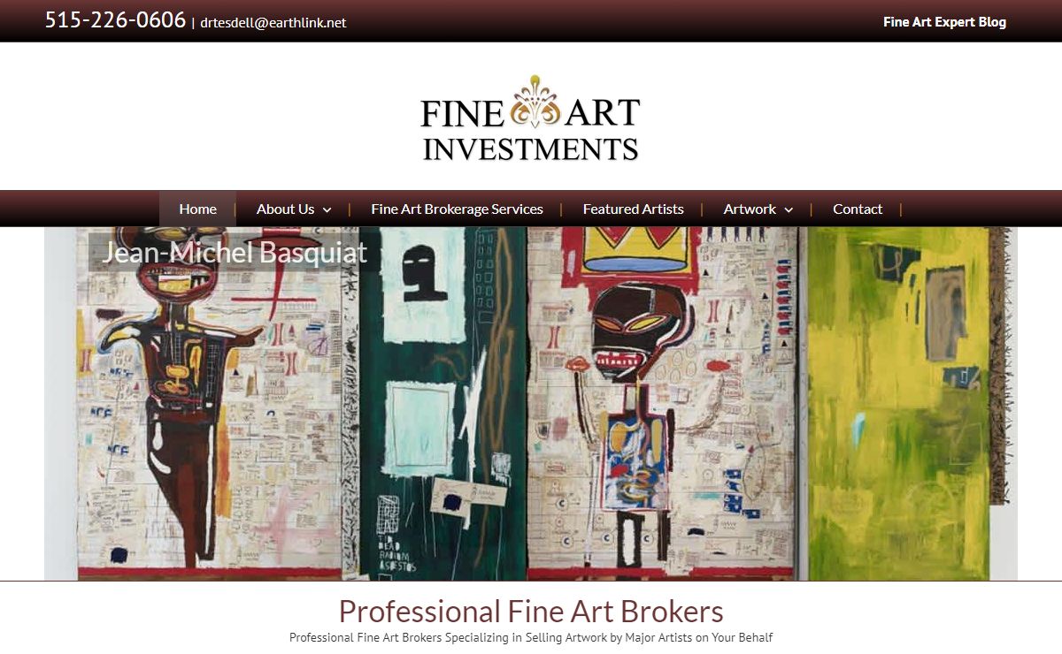 Fine Art Brokers | No Fee To Seller | Experienced Experts Selling Your Art