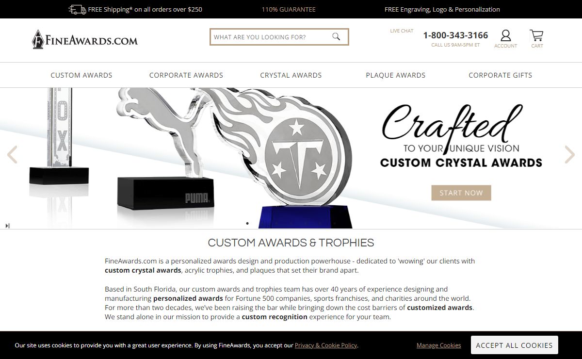 Shop Custom Awards & Trophies: Personalize Recognition Today
