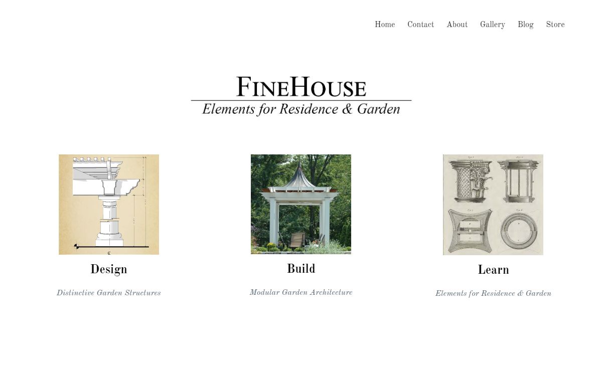 Architectural Garden Structures ~ Pergolas, Pavilions & Columns