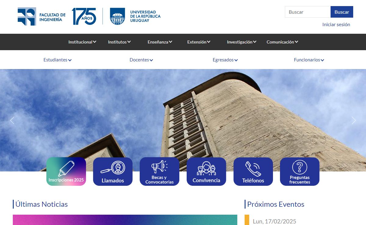Inicio | Facultad de Ingeniería