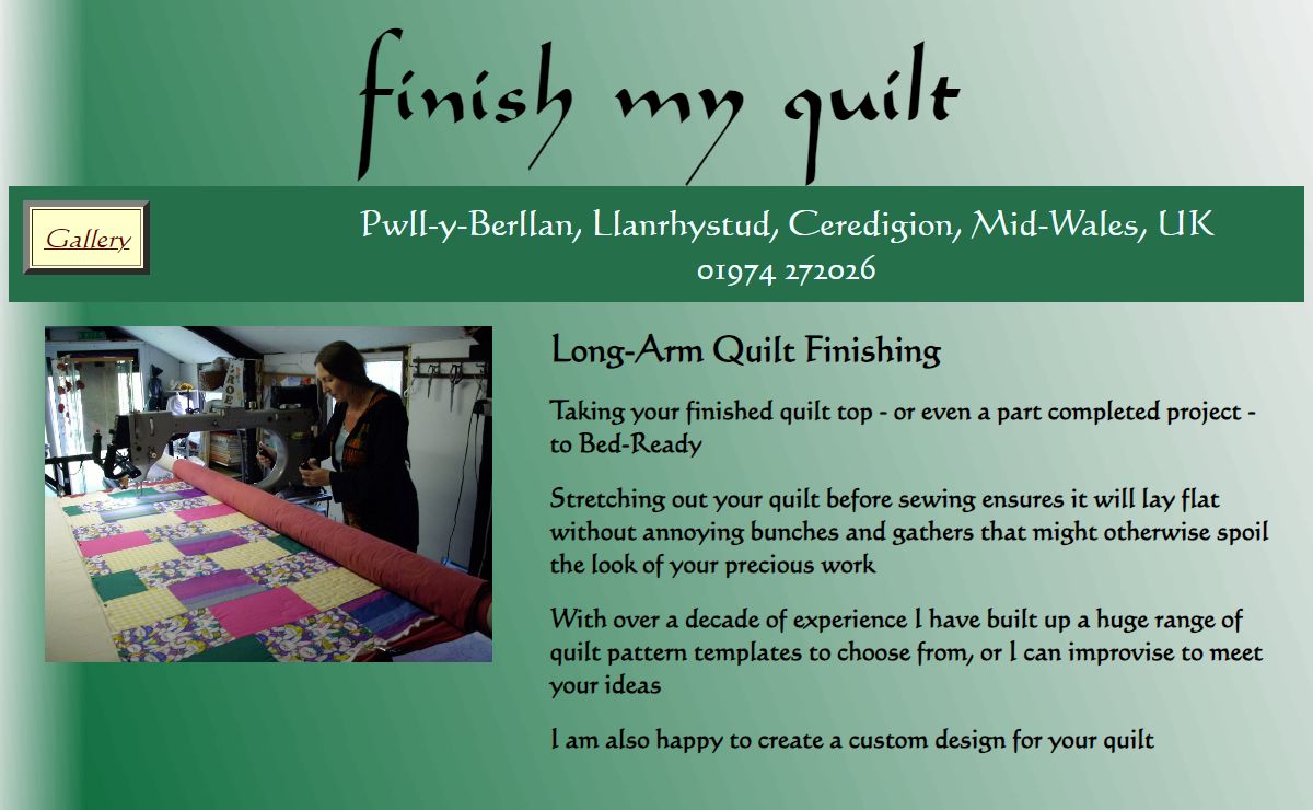 Finish My Quilt - Official Website