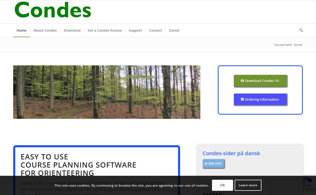 Condes – software for course planning