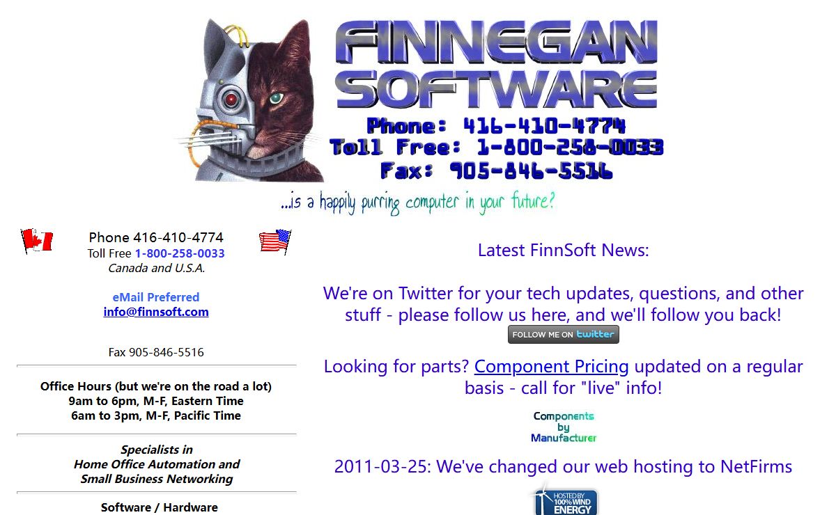 Finnegan Software, Inc. - Toronto, Ontario, Canada