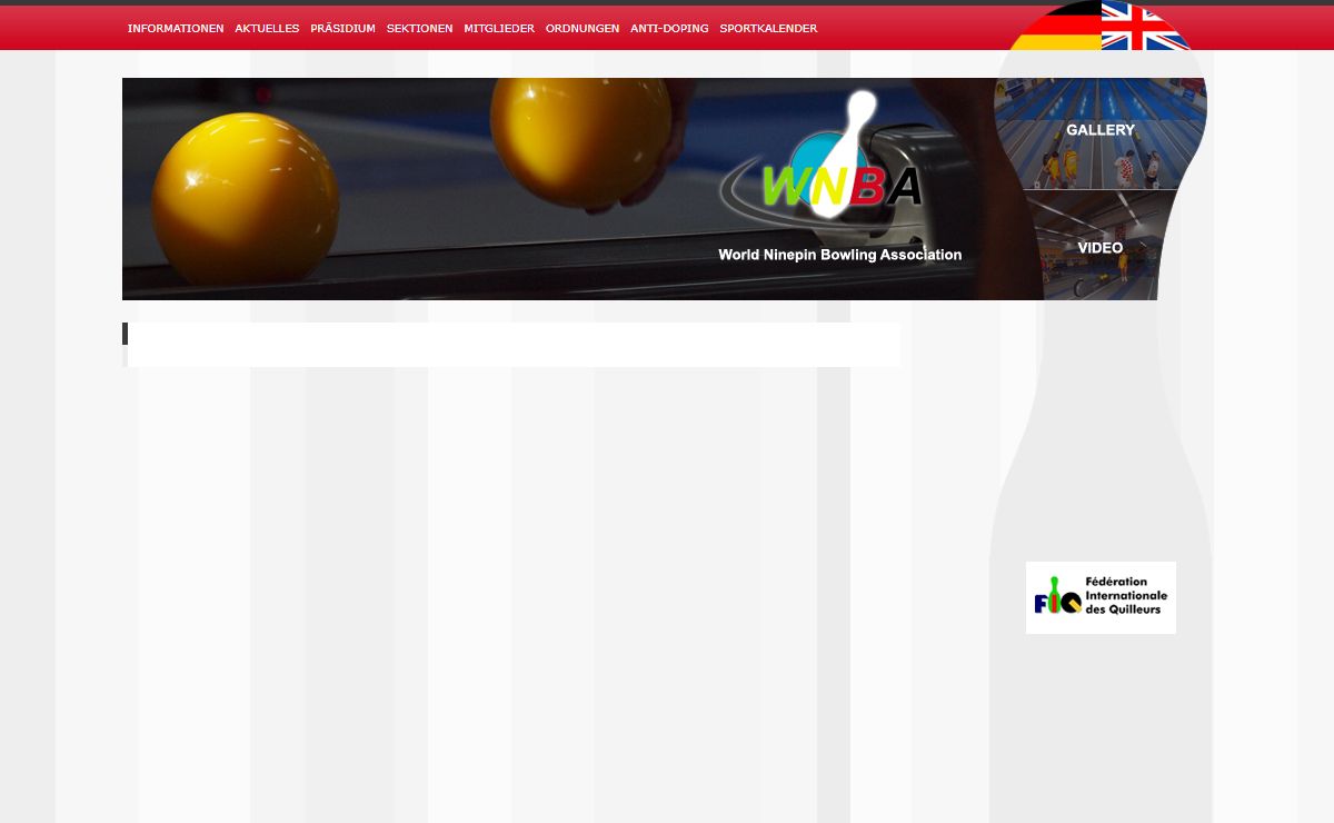 World Ninepin Bowling Association
