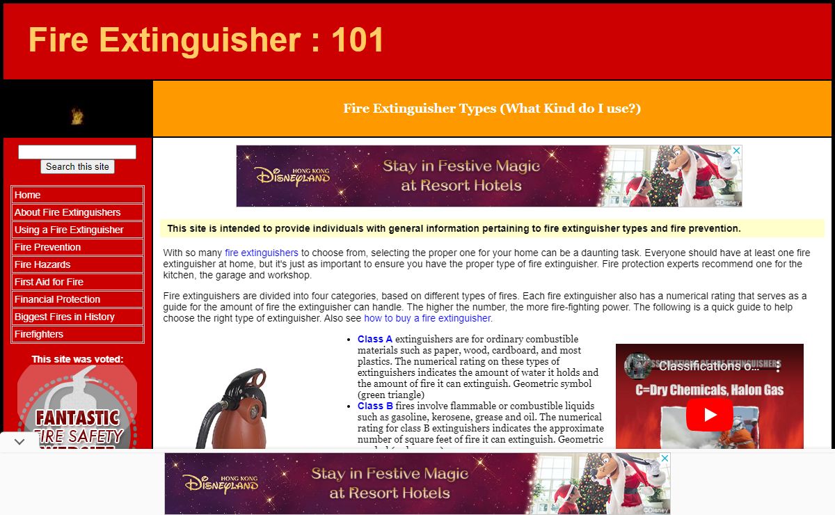 Fire Extinguisher: 101