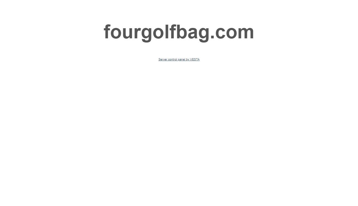fourgolfbag.com — Coming Soon