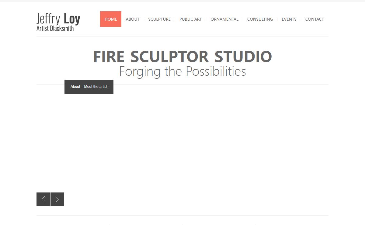 Jeffry Loy, Artist Blacksmith