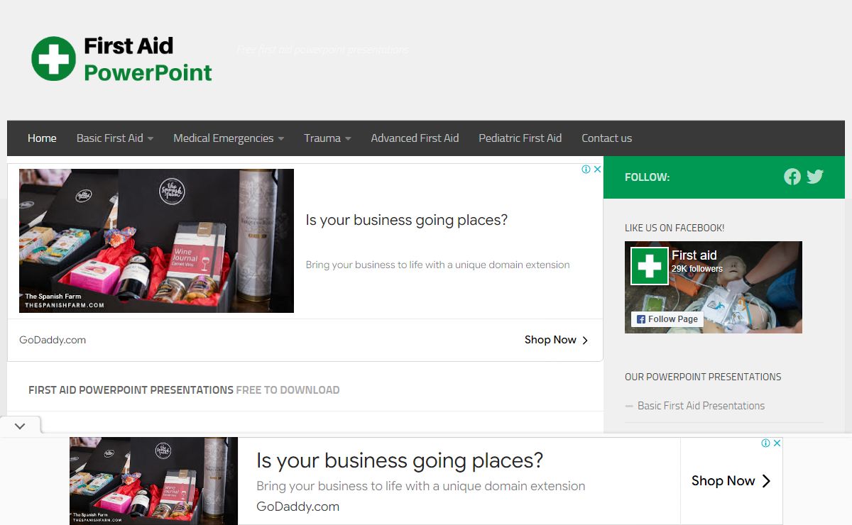 First Aid Powerpoint – Free first aid powerpoint presentations