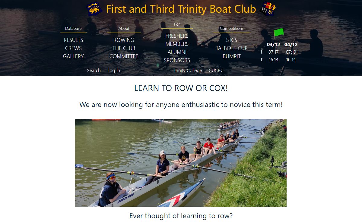 First and Third Trinity Boat Club