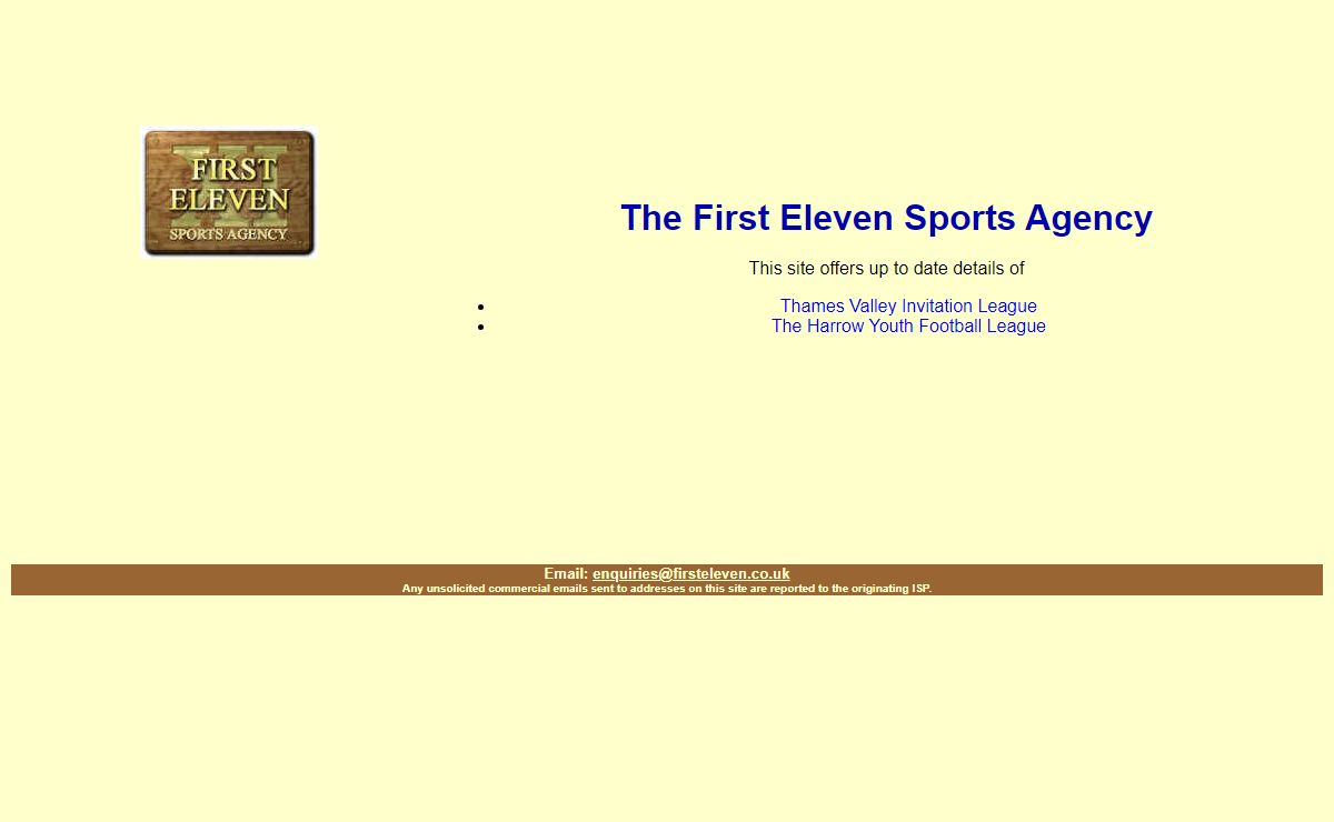First Eleven Sports Agency