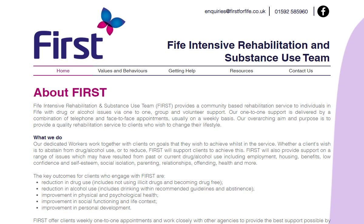 FIRST Drug and Alcohol Addiction Support Fife
