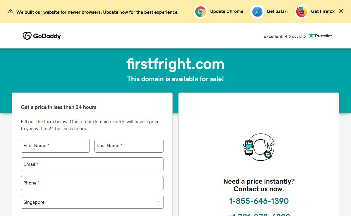 firstfright.com