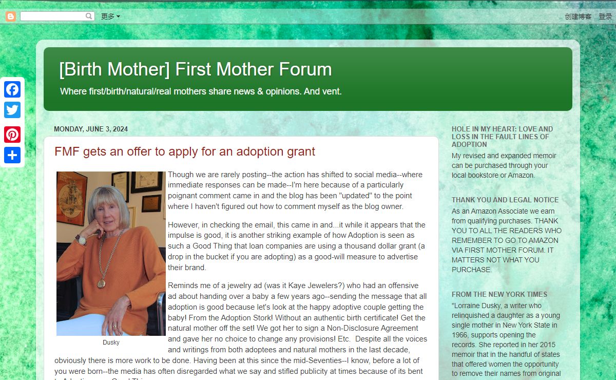 [Birth Mother] First Mother Forum