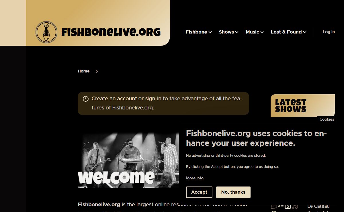 Welcome | fishbonelive.org