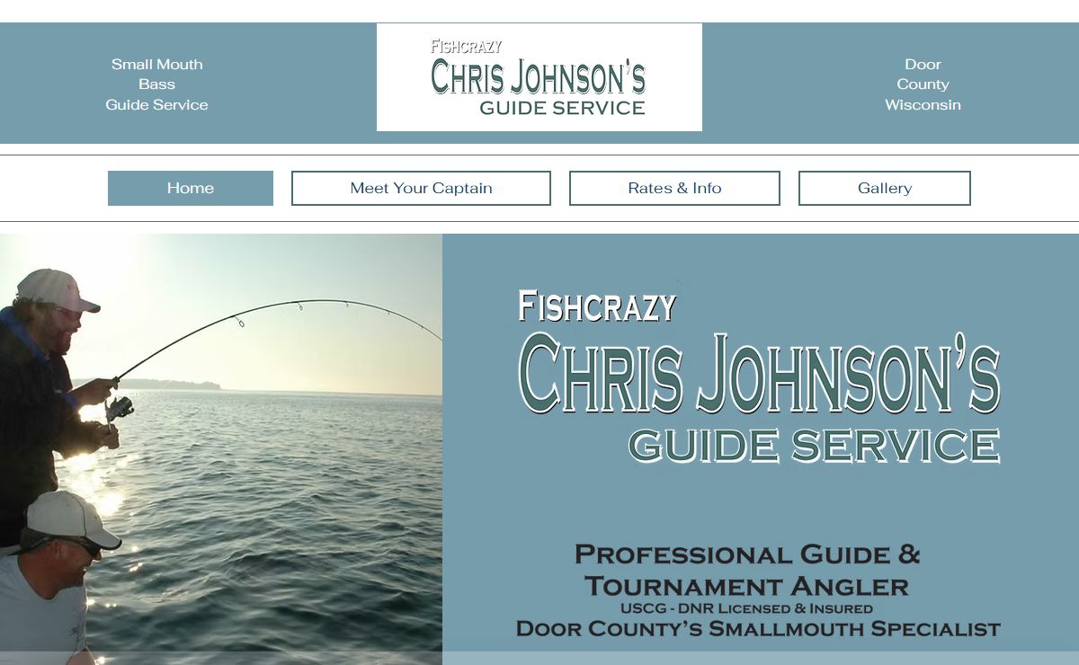 Smallmouth Fishing Guide Service | Fishcrazy Guide Service | Door County Wisconsin
