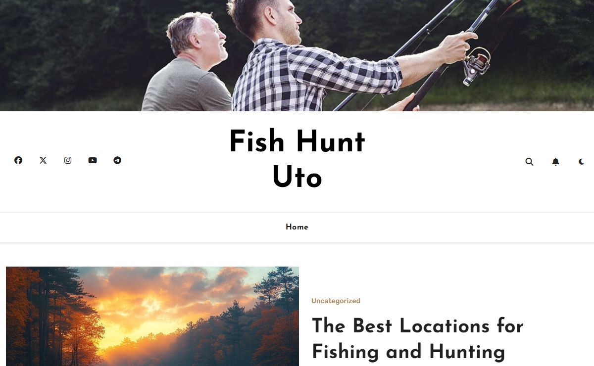 Fish Hunt Uto - Expert Fishing & Hunting Guides, Tips, and Tutorials