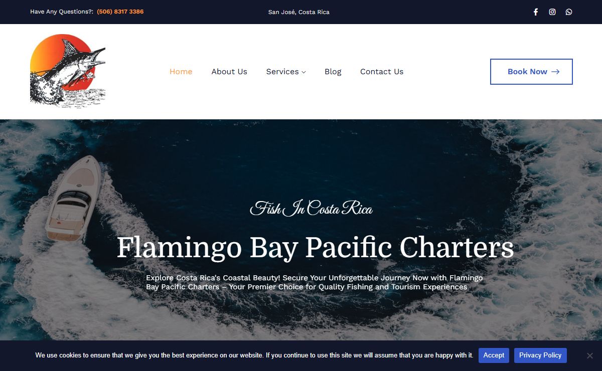 Home | Flamingo Bay Pacific Charters
