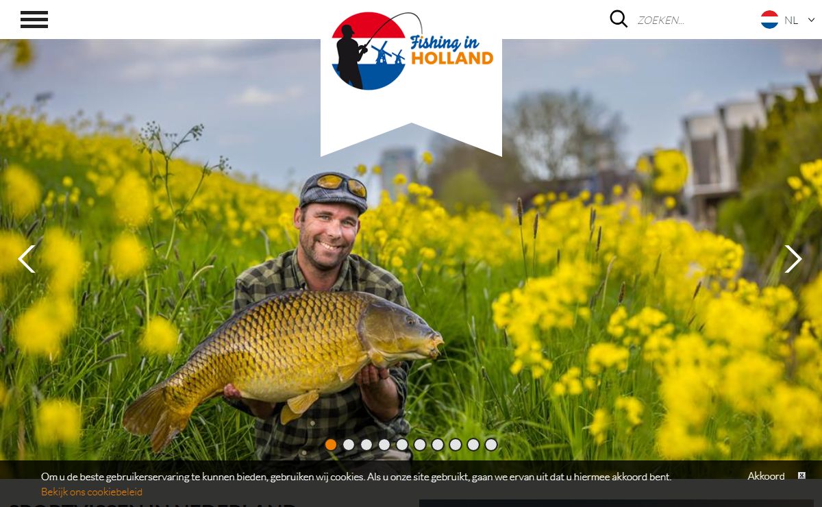 Fishing in Holland - Home