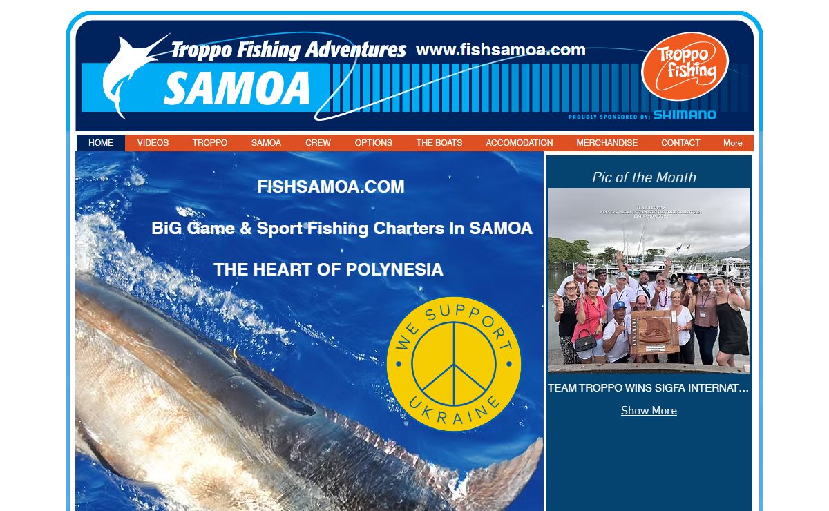 Troppo Fishing Adventures Samoa