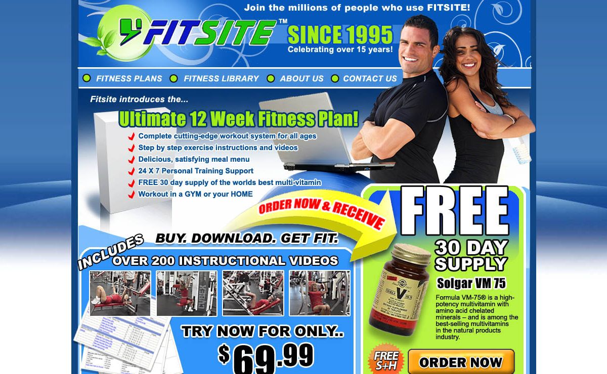 Online Fitness - Fitness Progams - Fitsite.com