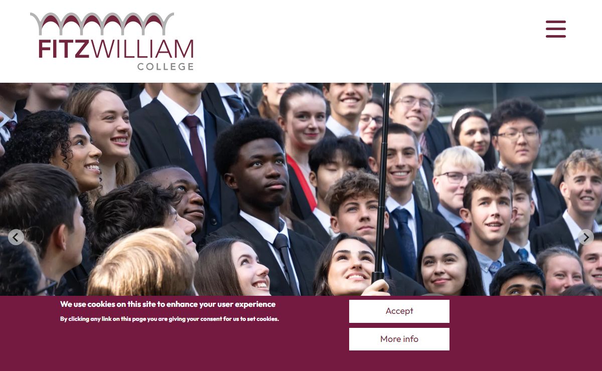 Homepage | Fitzwilliam College, Cambridge | College of the University of Cambridge