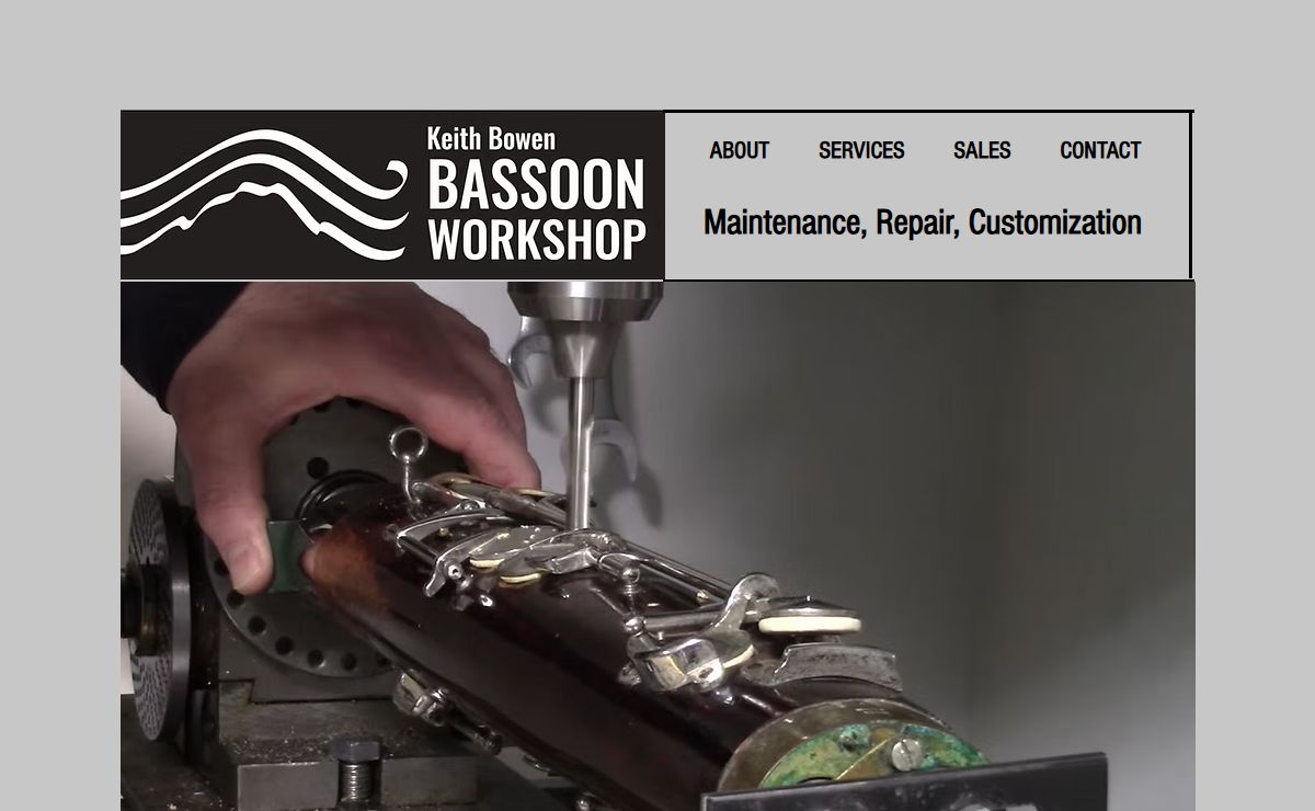 HOME | Bassoon Repair | Keith Bowen Basson Workshop | Port Townsend WA